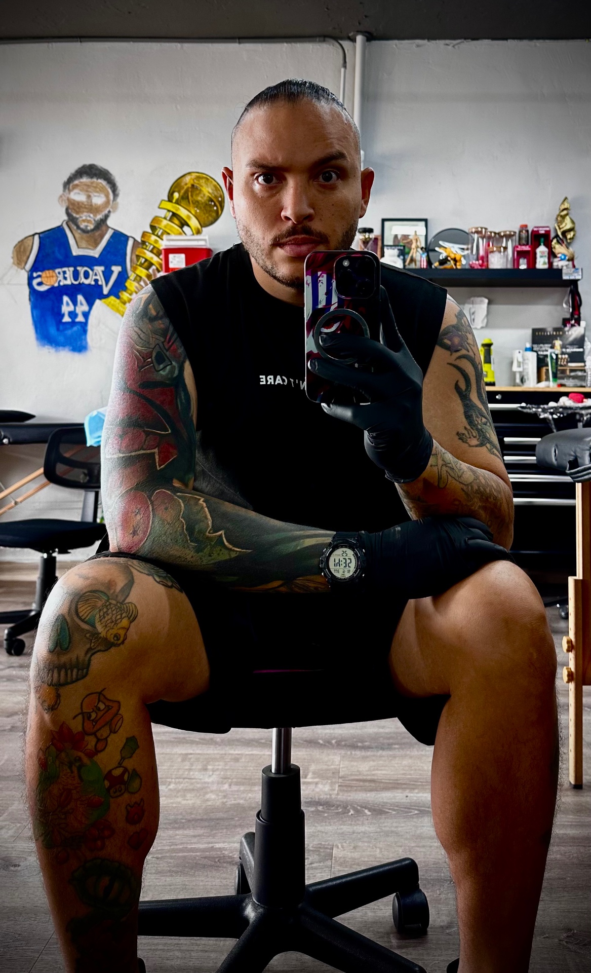 Ramón Santiago, tattoo artist at R INKS ARTS in Bayamón